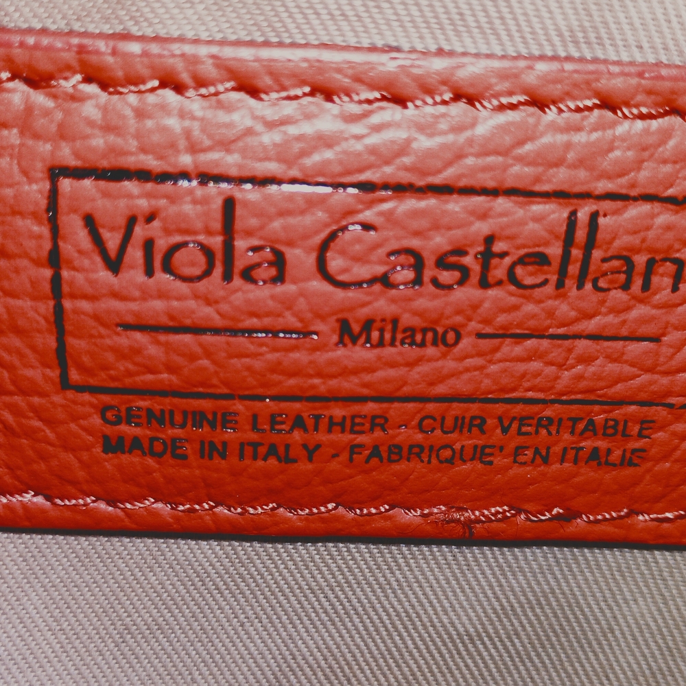 Viola Castellani Red Crossbody Bag
